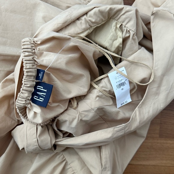 GAP Cream Halter Tiered Maxi Dress - Picture 3 of 7